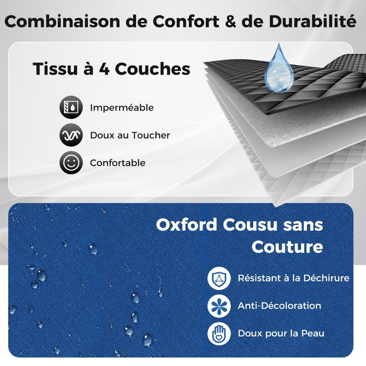 Sauna À Vapeur Portable 3L Avec Chaise Pliable Pour 1 Personne Avec 9 Niveaux Température Masseur De Pieds Minuterie Noir/Gris/Café