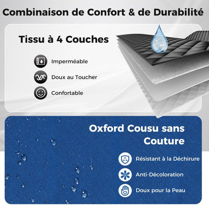 Sauna À Vapeur Portable 3L Avec Chaise Pliable Pour 1 Personne Avec 9 Niveaux Température Masseur De Pieds Minuterie Noir/Gris/Café