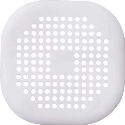 Square Silicone Drain Sticker Bathroom Sewer Hair Filter Drain Cover Household Bathroom Drain Mat