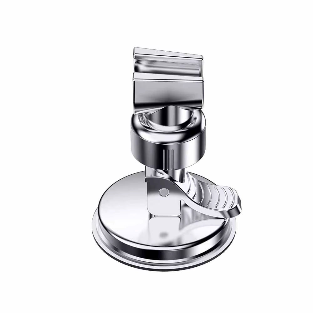 1-4Pcs Strong Vacuum Suction Cup Shower Rack Adjustable Handheld Shower Head Wall Mount Holder Rotating Bathroom Shower Base