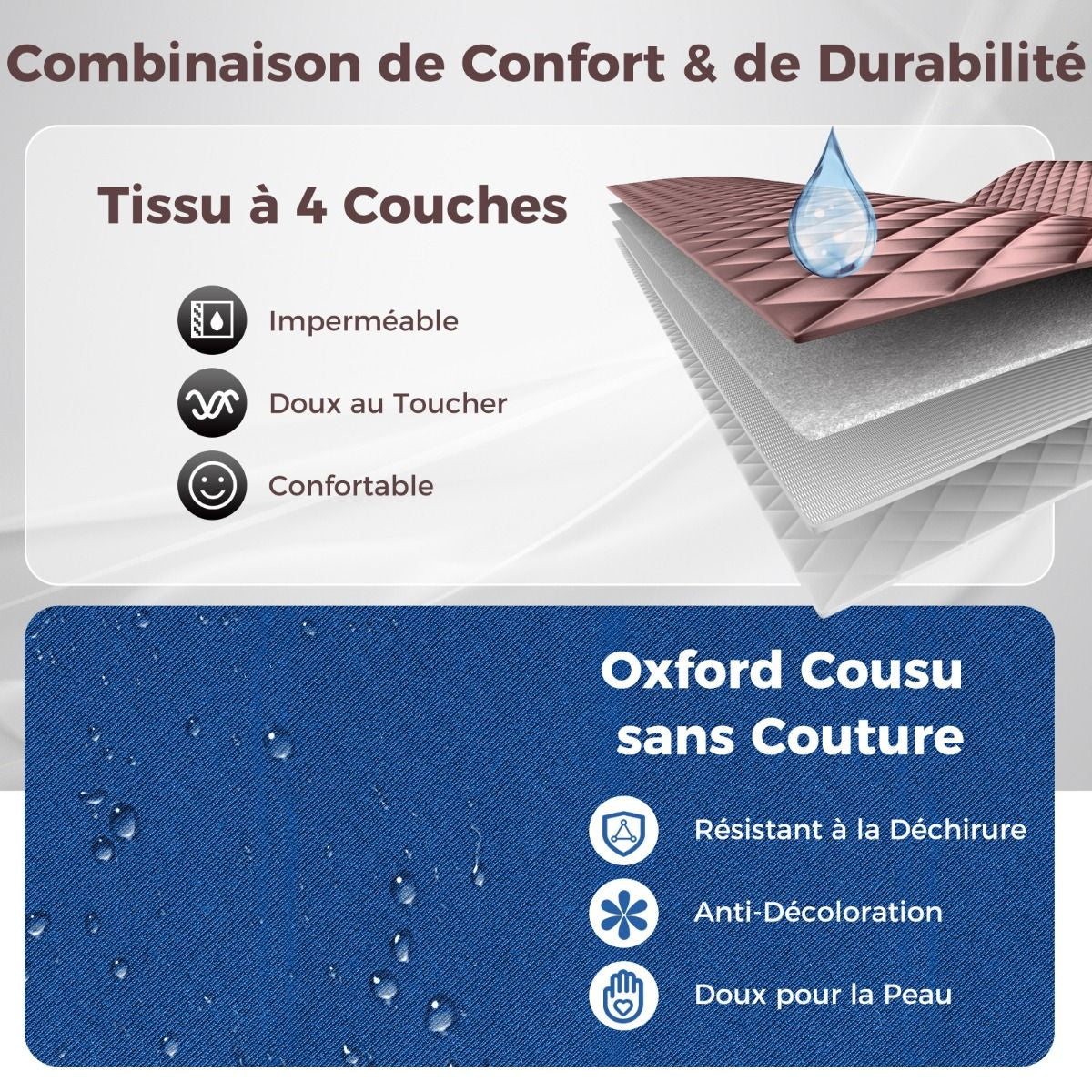 Sauna À Vapeur Portable 3L Avec Chaise Pliable Pour 1 Personne Avec 9 Niveaux Température Masseur De Pieds Minuterie Noir/Gris/Café